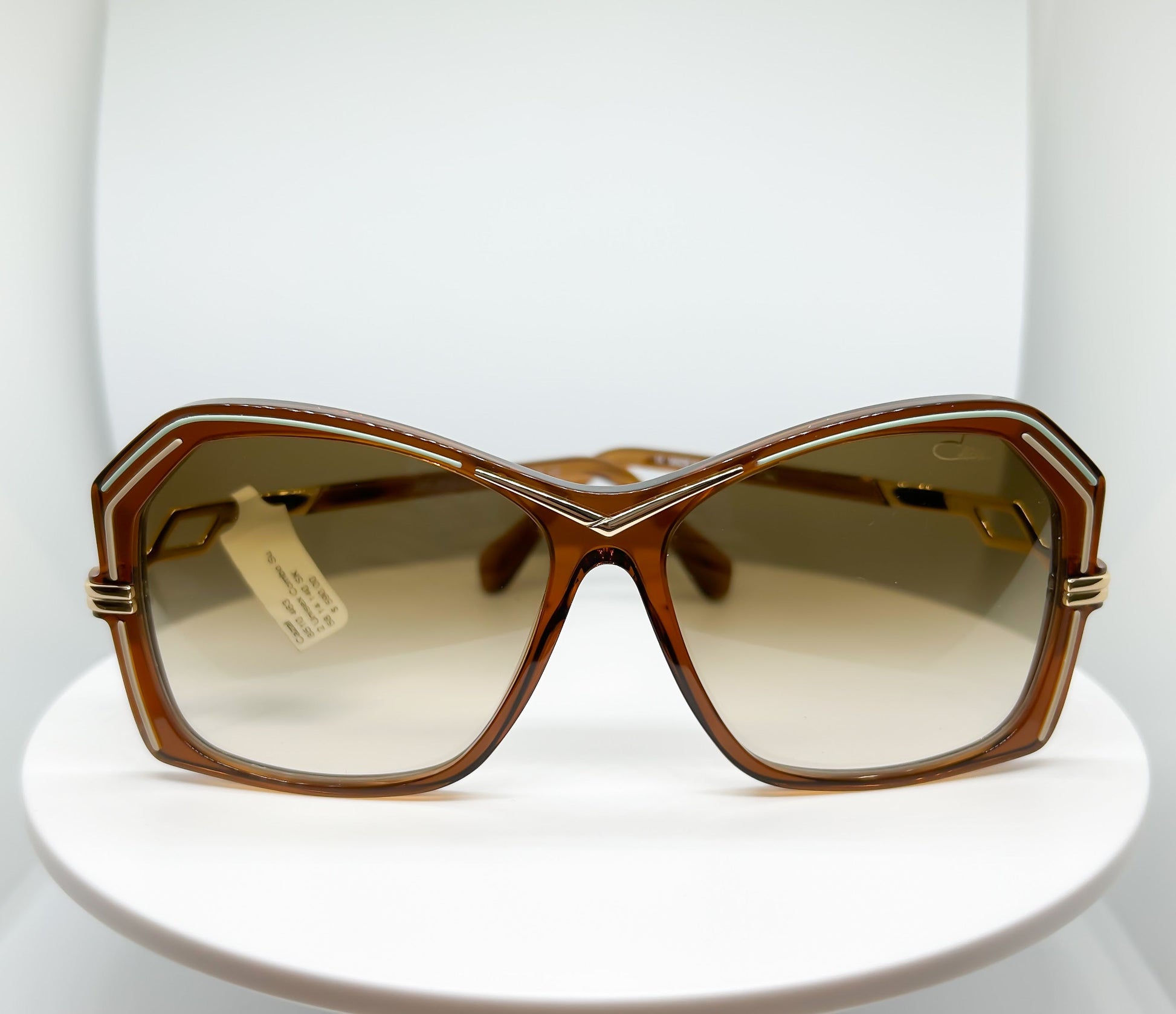 <p>CAZAL 8510 is a  Brown, Turqoise, Brown Gradient Lens,  Titanium, Acetate  Sunglasses Frame with a Oval shape.  </p><p>Shop with confidence from Adair Eyewear, a CAZAL Authorized Dealer.  We have provided the best in customer service and great designer eyweear for over 40 years.</p>
