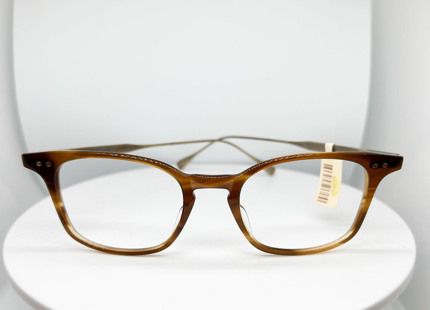 Buy DITA  Buckeye , a  Amber, Gold; Acetate Optical Frame with a Square shape. Adair Eyewear - 40+ Years History