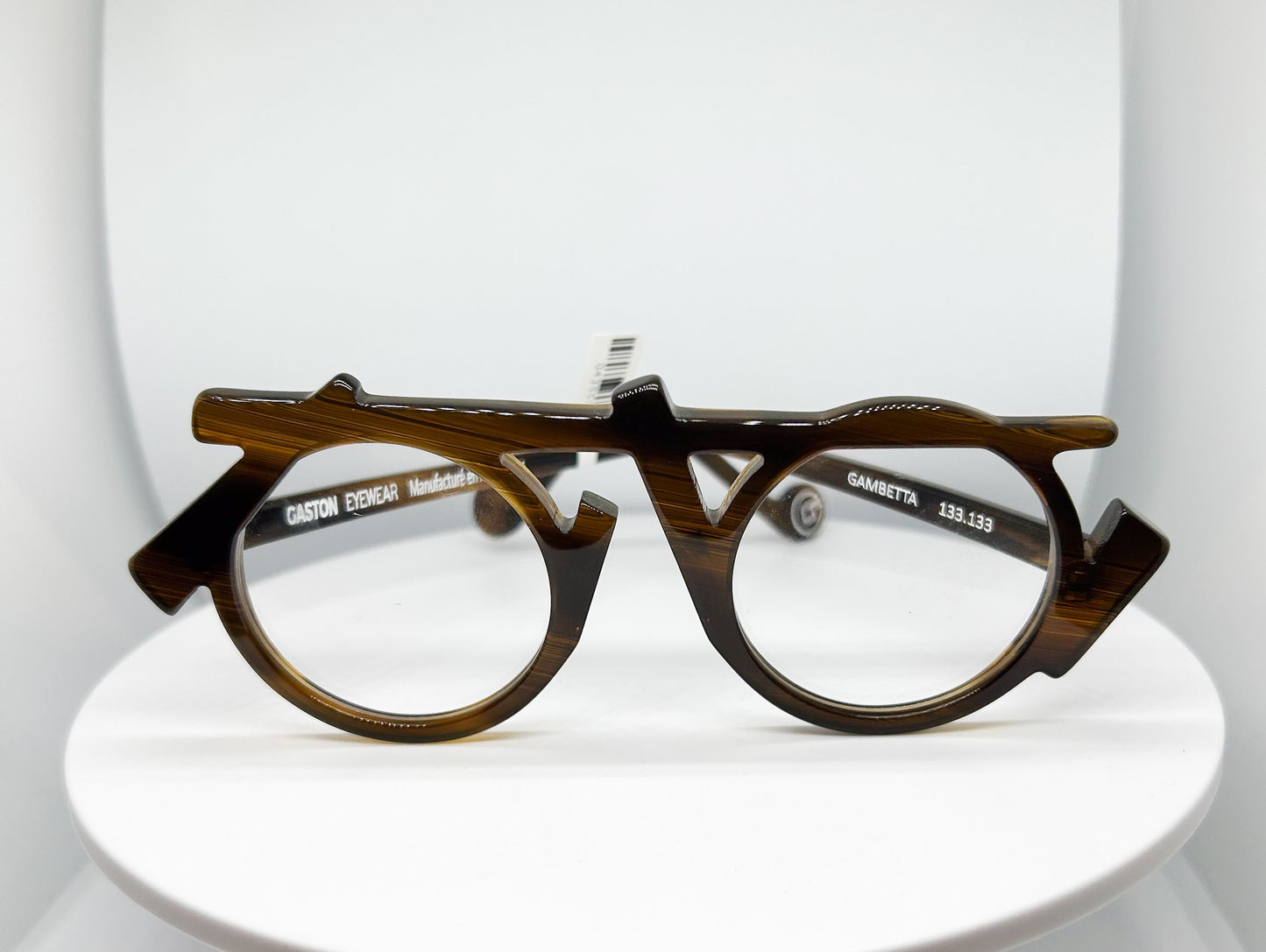 Buy Gaston Eyewear - Gambetta, a  Brown; Acetate Optical  Frame with a Round shape. An Authorized Dealer, Adair Eyewear has a 40+ Years History of Customer Service Excellence