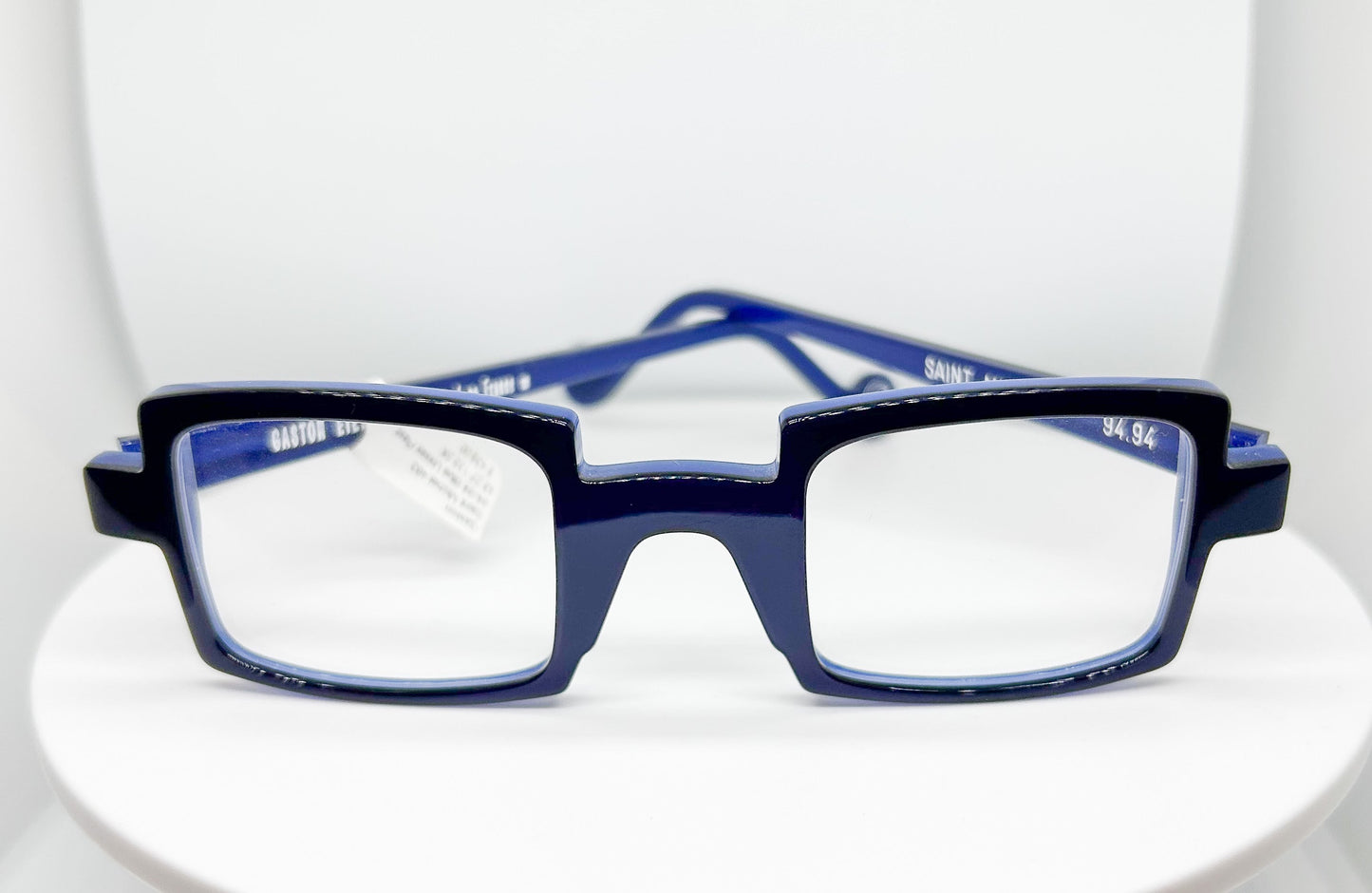 Buy Gaston Eyewear - Saint Michel, a  Navy; Acetate Optical Frame with a Square shape. An Authorized Dealer, Adair Eyewear has a 40+ Years History of Customer Service Excellence