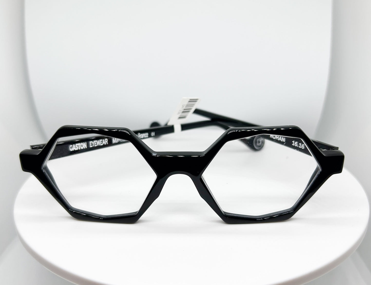 Buy Gaston Eyewear - Rohan , a  Black; Acetate Optical Frame with a Avant Garde shape. An Authorized Dealer, Adair Eyewear has a 40+ Years History of Customer Service Excellence