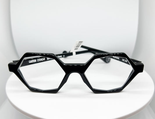 Buy Gaston Eyewear - Rohan , a  Black; Acetate Optical Frame with a Avant Garde shape. An Authorized Dealer, Adair Eyewear has a 40+ Years History of Customer Service Excellence