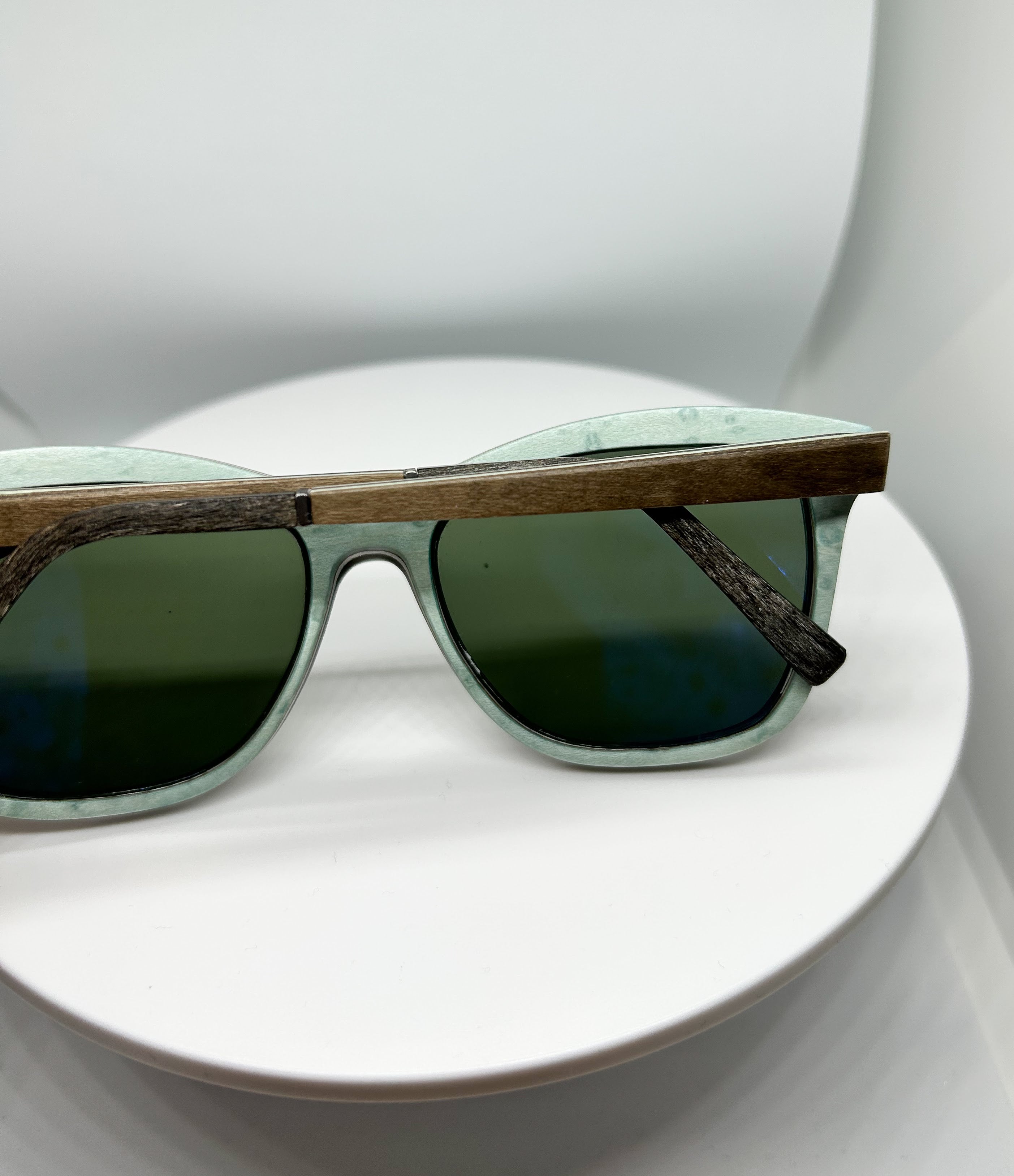 Brand New Authentic Gold and Wood Sunglasses ASHBURY 02 56mm Wood Frame |  eBay