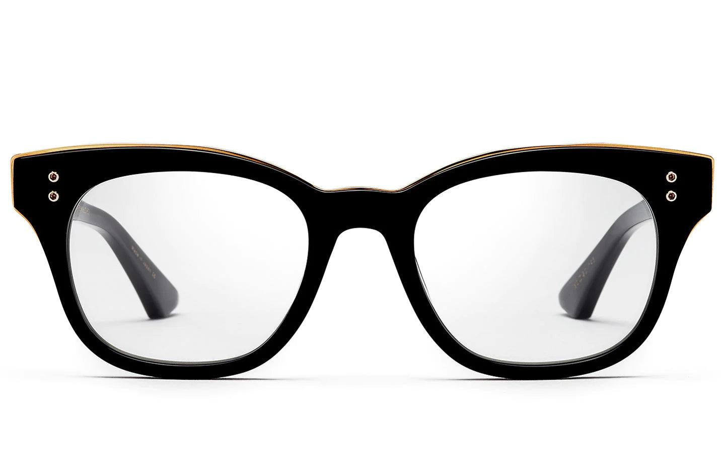 Buy DITA  Rhythm, a  Black, Gold; Acetate Optical Frame with a Oval shape. Adair Eyewear - 40+ Years History