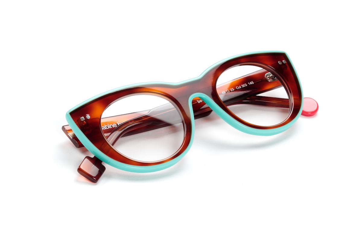 Sabine Be Cute Line Optical Eyeglasses Turquoise Acetate | Authorized Sabine Be Eyewear Dealer