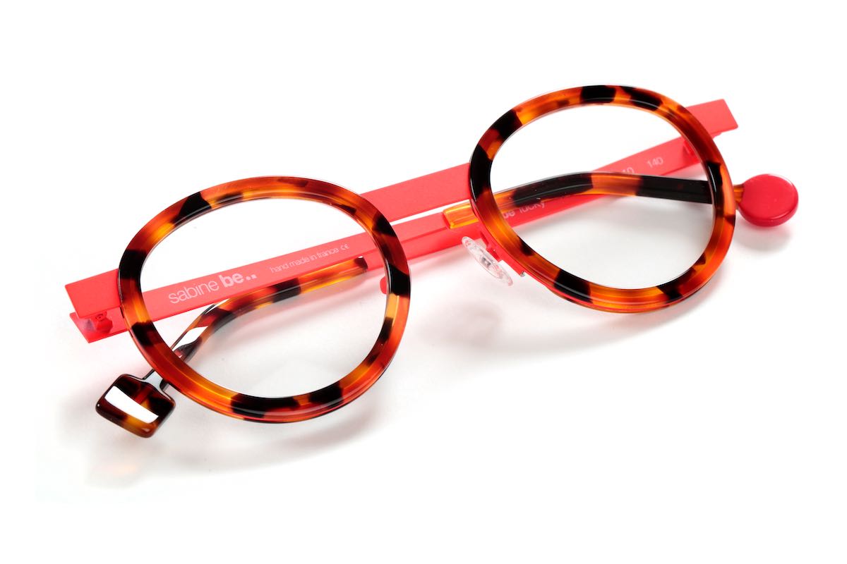 Sabine Be Lucky Shiny Fawn Optical Eyeglasses Fawn Orange Acetate | Authorized Sabine Be Eyewear Dealer