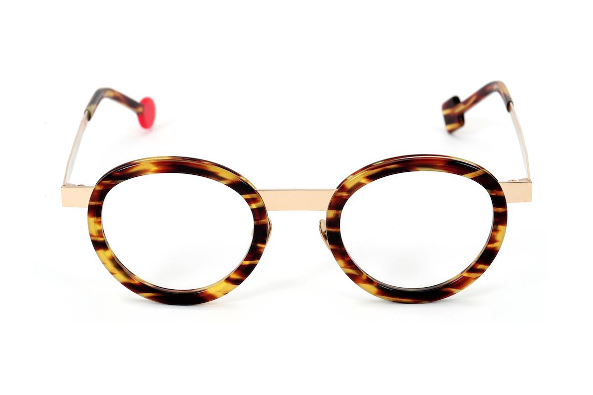 Sabine Be Lucky Tortoise Optical Eyeglasses Yellow Gold Acetate | Authorized Sabine Be Eyewear Dealer